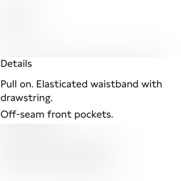 NWT! Banana Republic Navy Linen-Blend Easy Crop Pant - Size Medium💛 - Picture 6 of 7